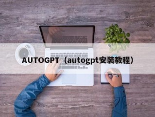 AUTOGPT（autogpt安装教程）