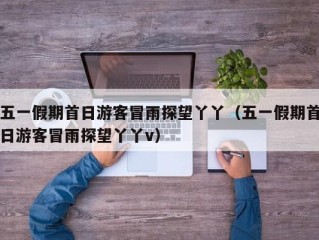 五一假期首日游客冒雨探望丫丫（五一假期首日游客冒雨探望丫丫v）