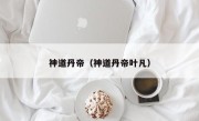 神道丹帝（神道丹帝叶凡）