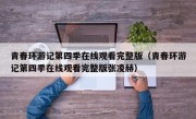 青春环游记第四季在线观看完整版（青春环游记第四季在线观看完整版张凌赫）