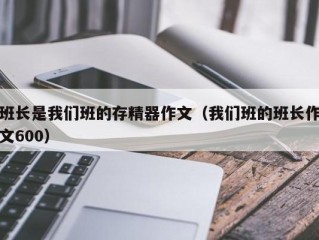 班长是我们班的存精器作文（我们班的班长作文600）