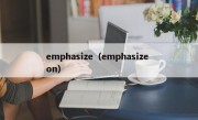 emphasize（emphasize on）
