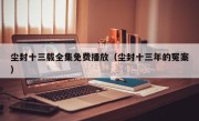 尘封十三载全集免费播放（尘封十三年的冤案）