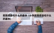 尿路感染吃什么药最快（小狗尿路感染吃什么药最快）