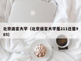 北京语言大学（北京语言大学是211还是985）