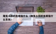 雕虫小技的虫原指什么（雕虫小技的虫原指什么生肖）