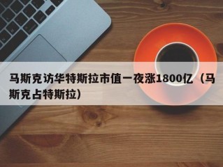 马斯克访华特斯拉市值一夜涨1800亿（马斯克占特斯拉）