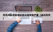 苏丹内乱致央视驻地大楼受损严重（请问苏丹）